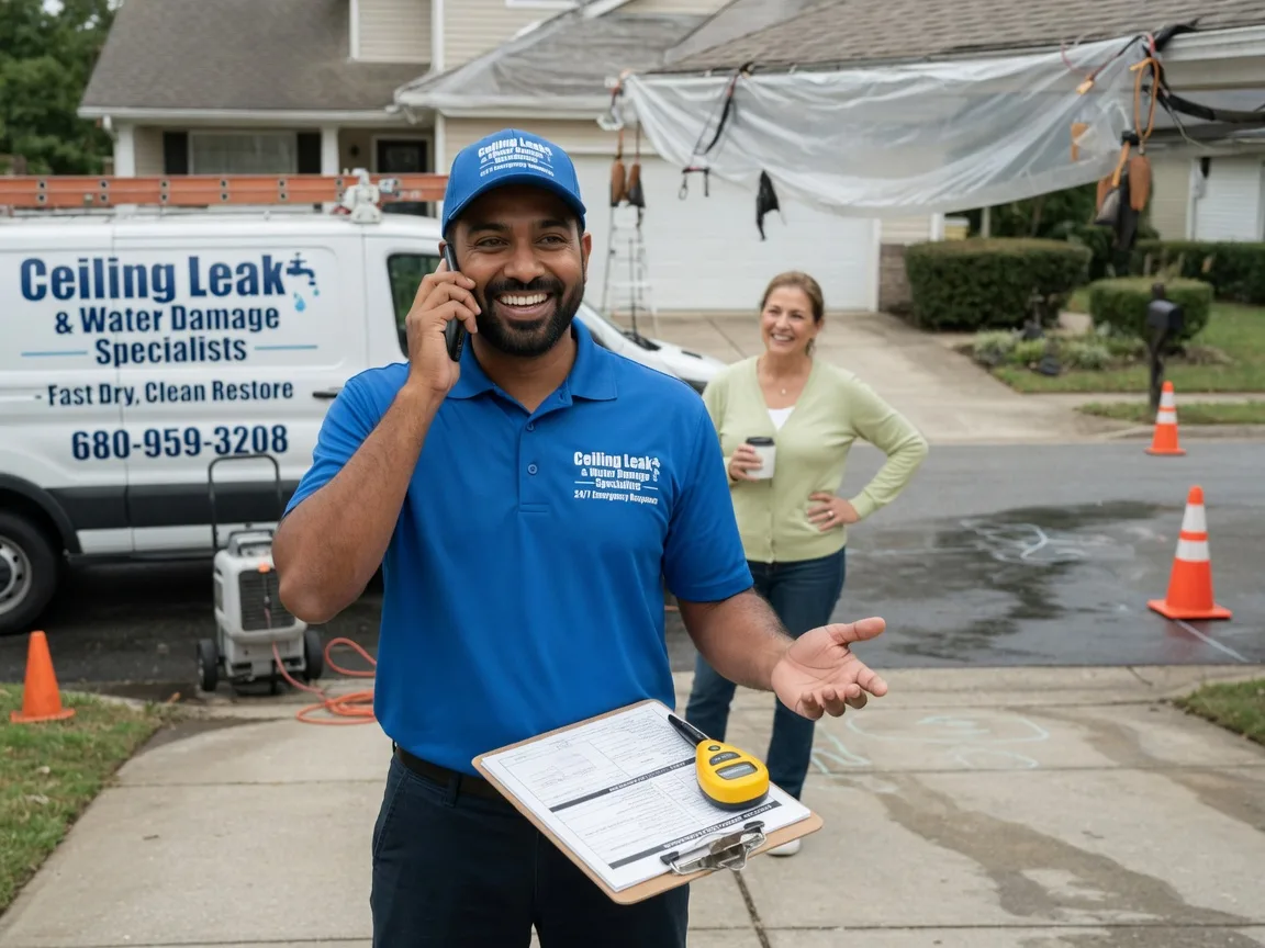 Ceiling Leak Cleanup Springwater, NY FAQs